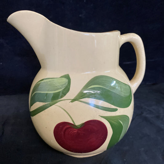Watt Ware #16 Apple Advertising Pitcher 6 7/8"