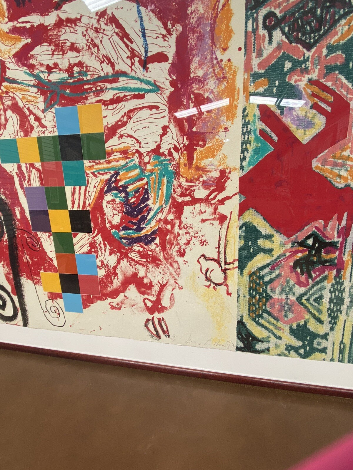 Terrence La Noue “Dreams of Gods" Lithograph 1987 Signed