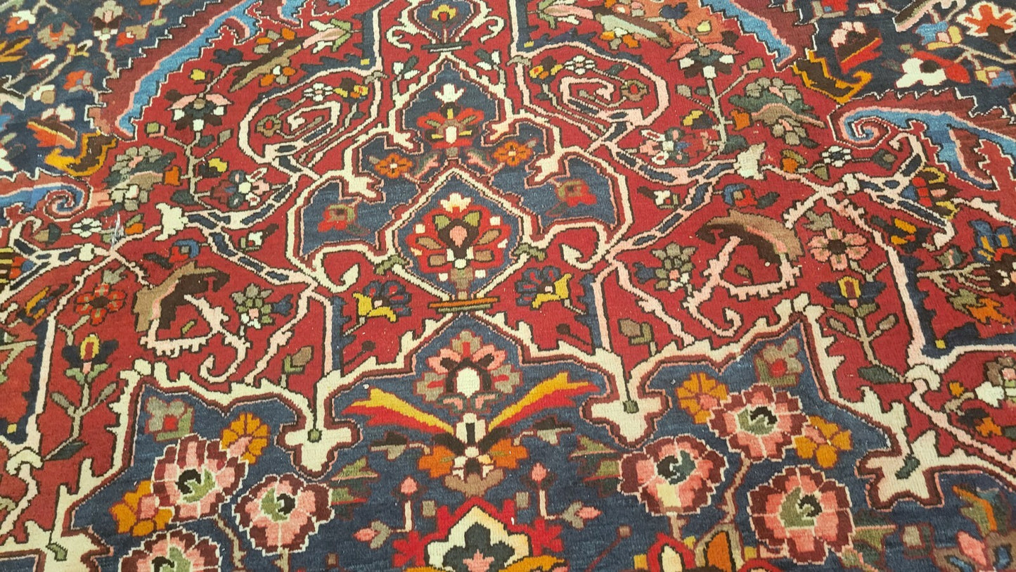 Hand Tied Rug 13 ft x 15 ft Bakhtiar AW8