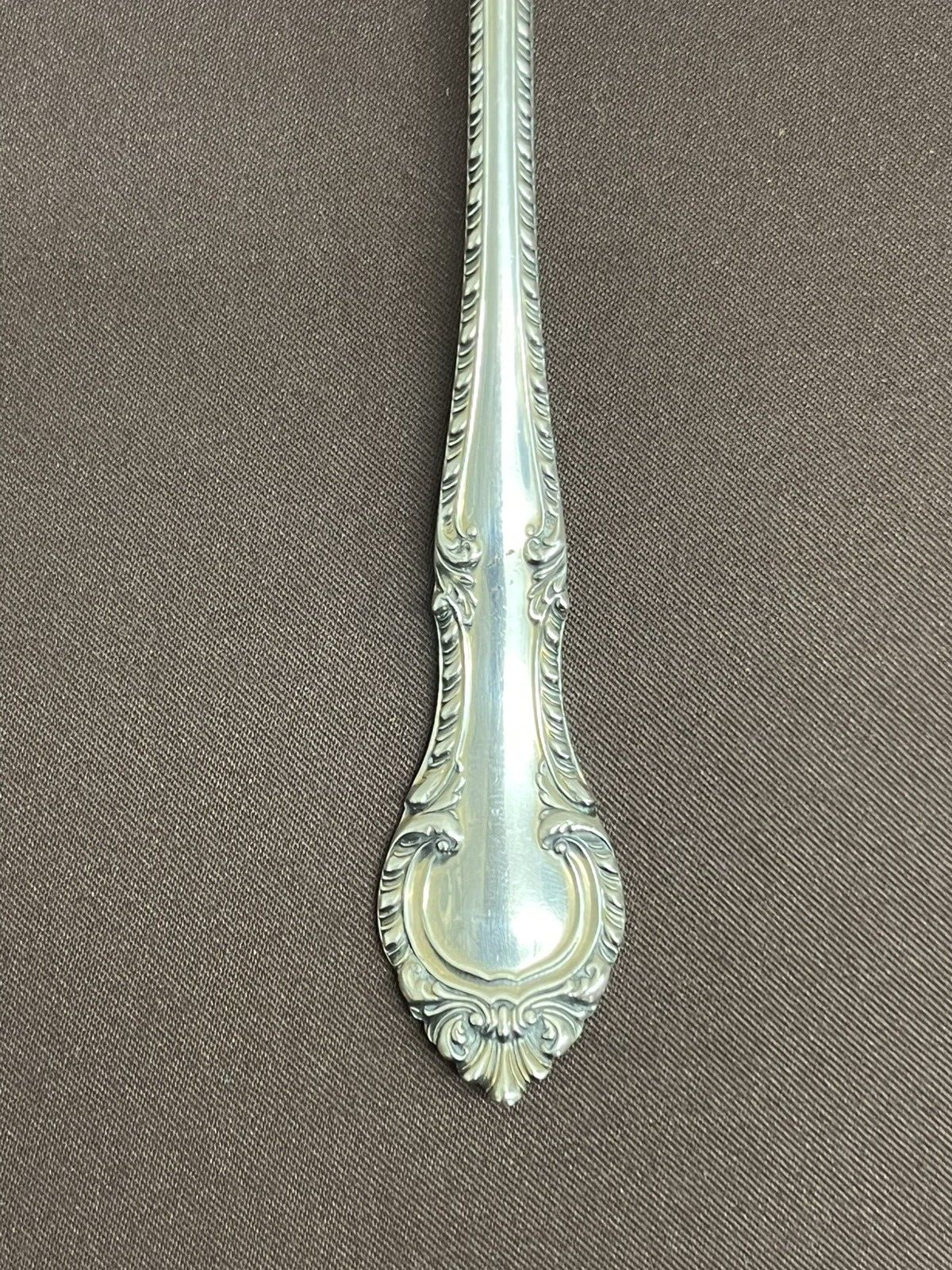 English Gadroon by Gorham 45.7g Sterling Silver Dinner Fork Flatware 7 1/8"