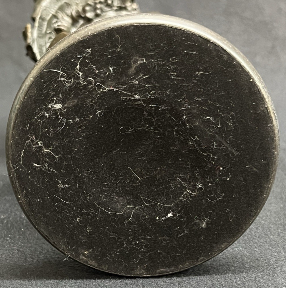 A. Carrier Belleuse European Bronze Bust on Marble Base Victorian Woman