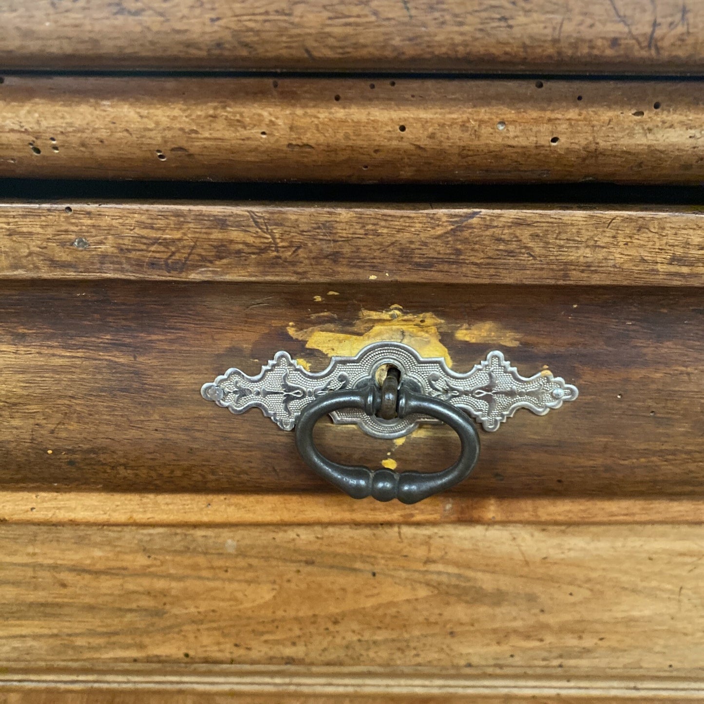 Antique French Louis Philippe Walnut Sideboard Commode Chest Buffet