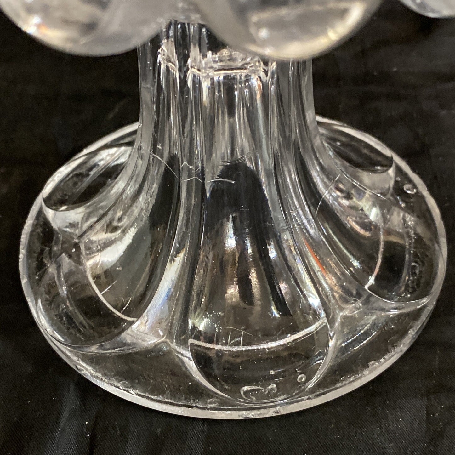 EAPG Flint 7" Petal & Loop Compote 1840 BH298