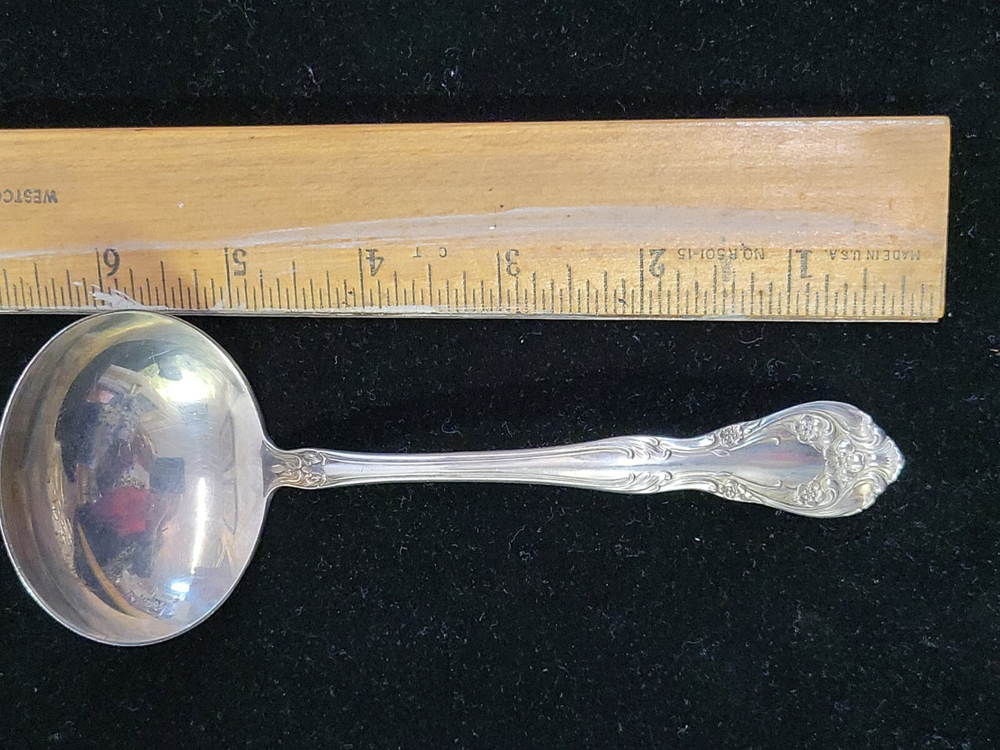 ALVIN STERLING 6" GRAVY LADLE ~ CHATEAU ROSE ~ NO MONO 2 AVAIL