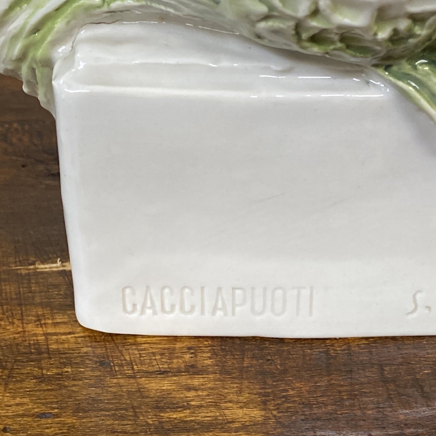 1950's Signed Italian CACCIAPUOTI PORCELAIN ZODIAC FIGURE 'PISCES'