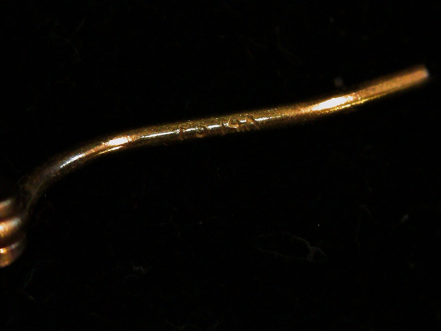 14K Yellow Gold Hoop Earrings 2.4g