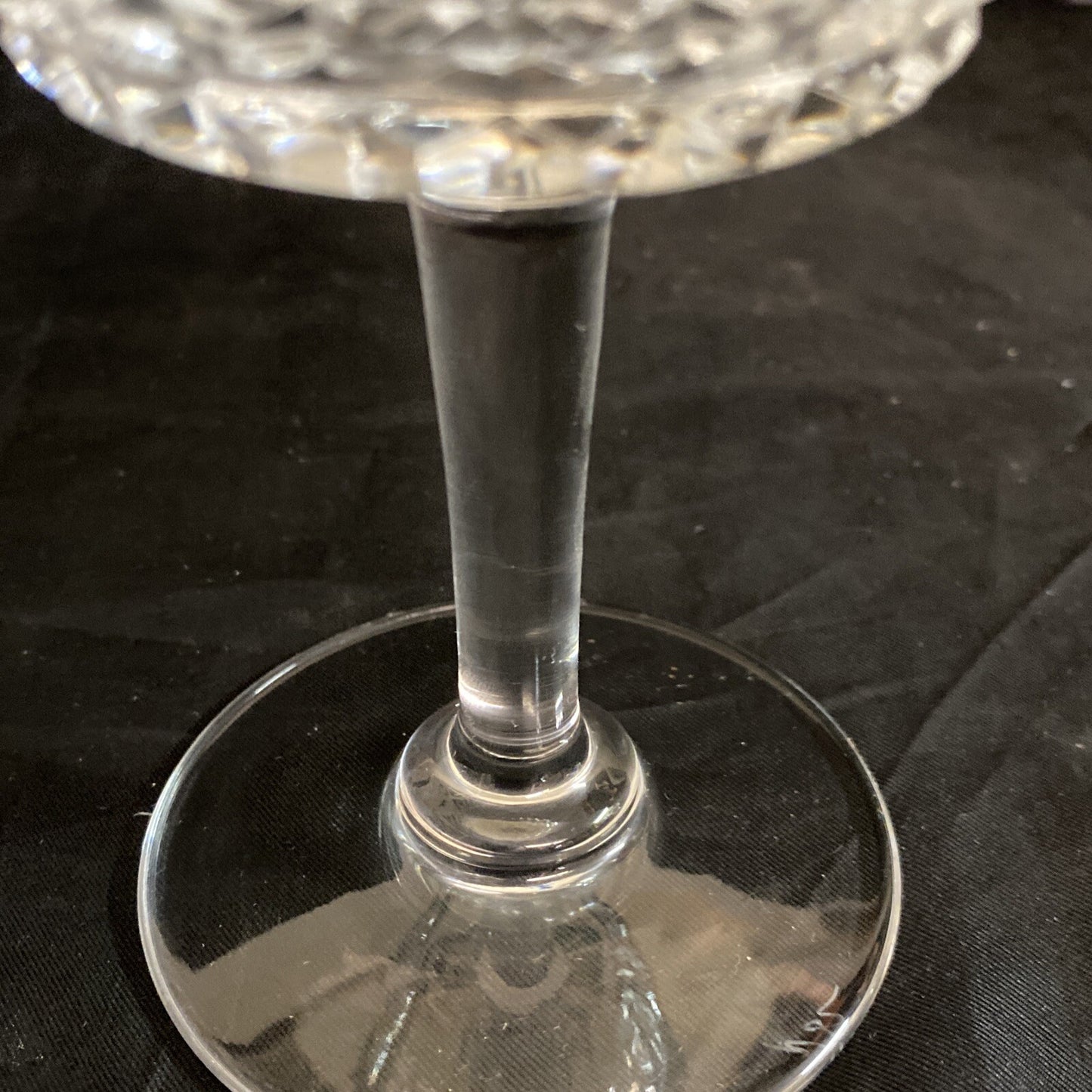 Val Saint Lambert "Mery" Crystal Champagne/Tall Sherbert 5" SELLING INDIVIDUAL