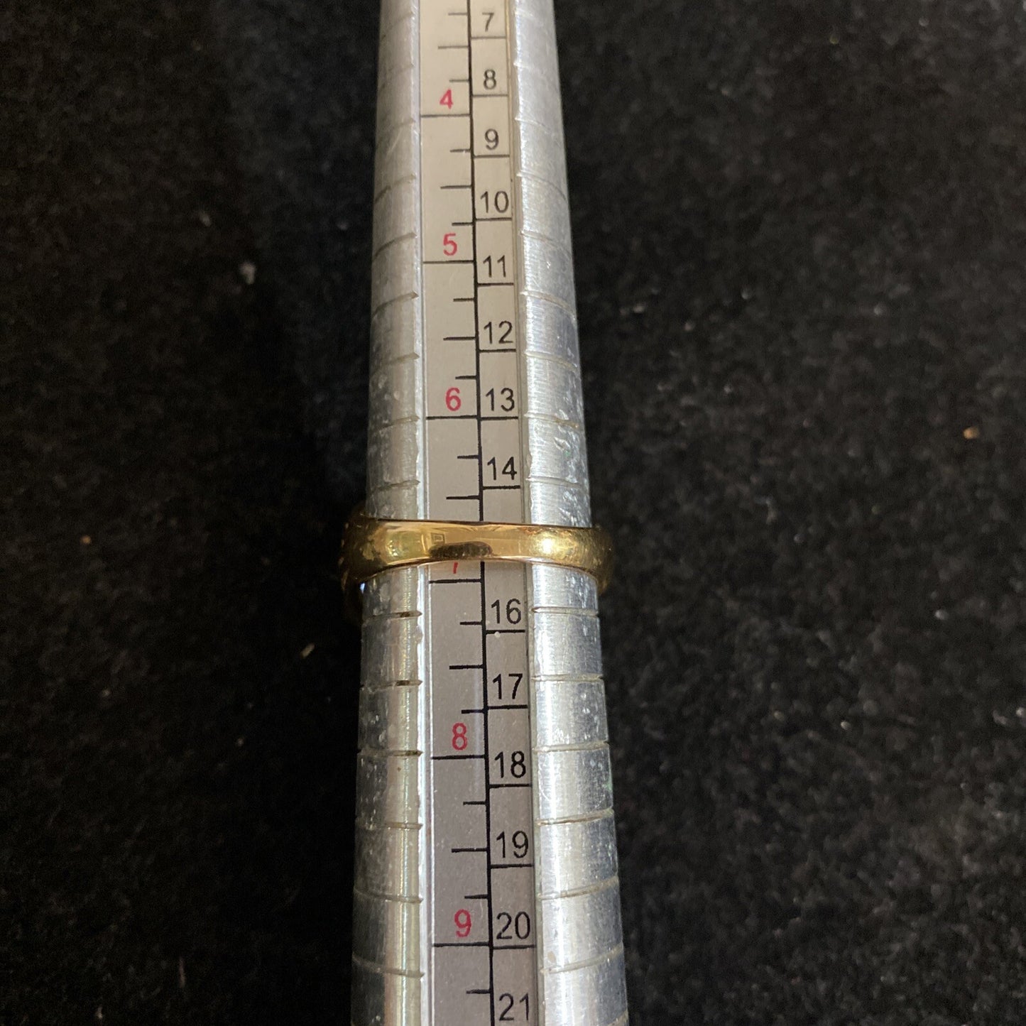 Sterling Silver 925 Gold Vermeil Purple Cushion Cut CZ Ring SZ 7