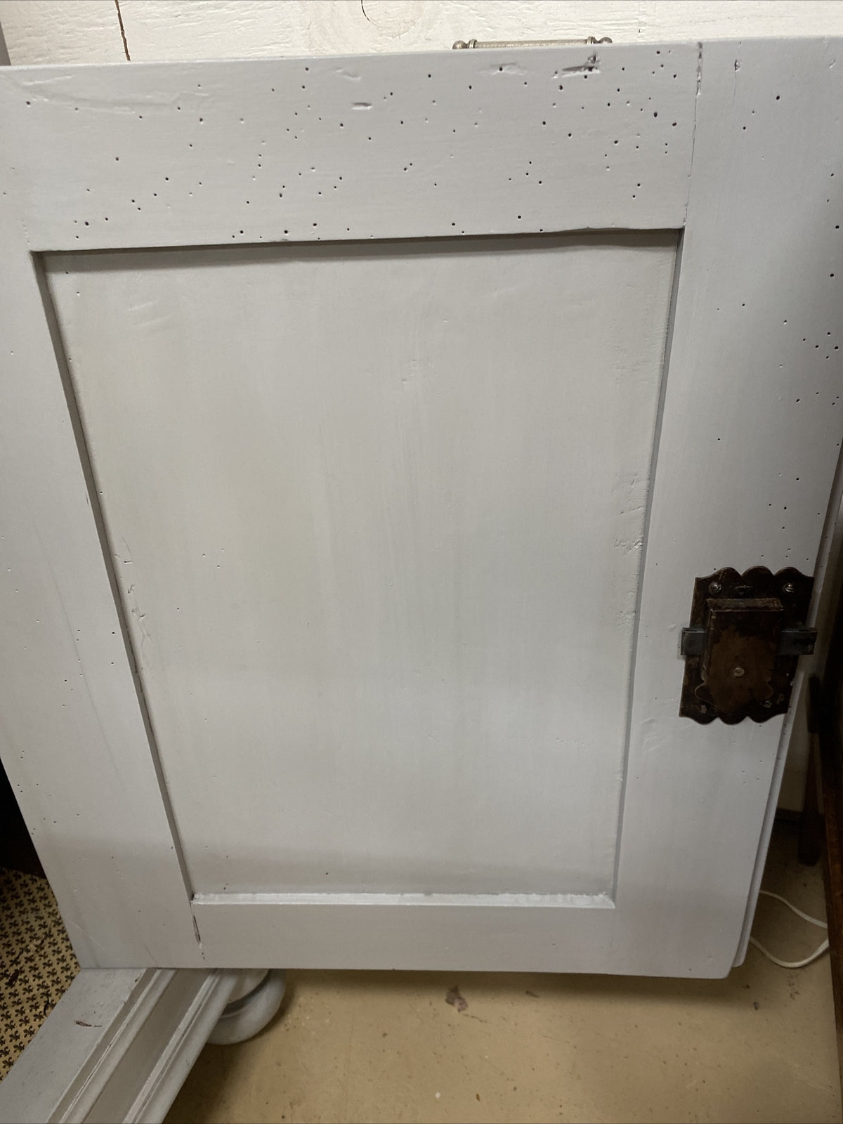 PERIOD ANTIQUE FRENCH LOUIS PHILIPPE PAINTED FARMHOUSE BOOKCASE CABINET