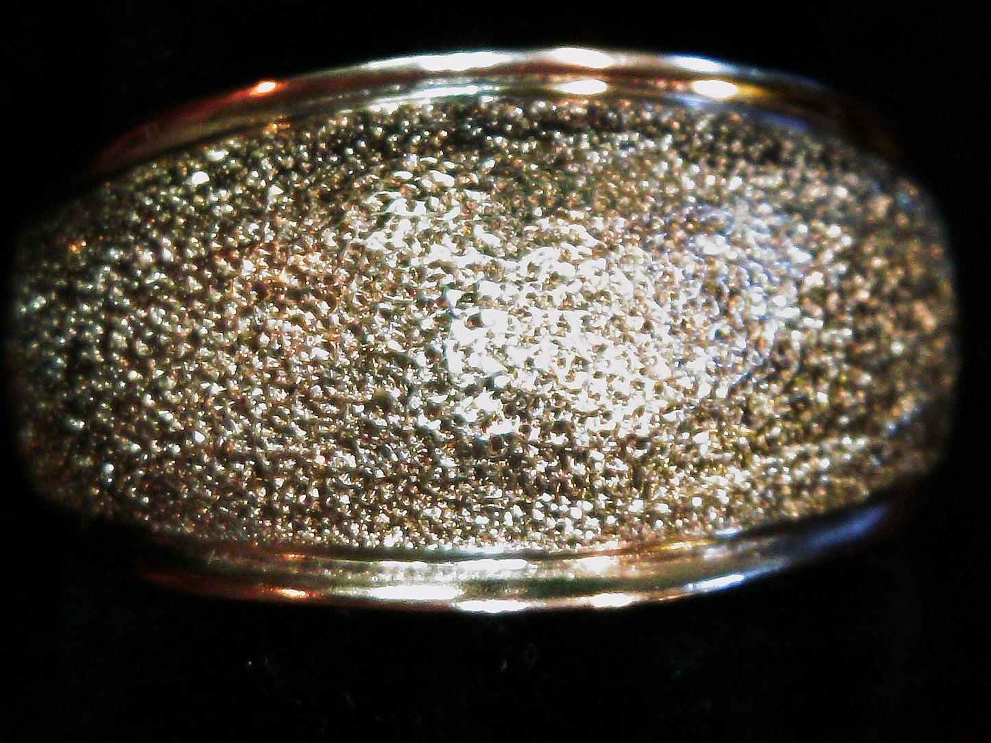 Sterling Silver 925 Dome Ring SZ 8.5 5.7g