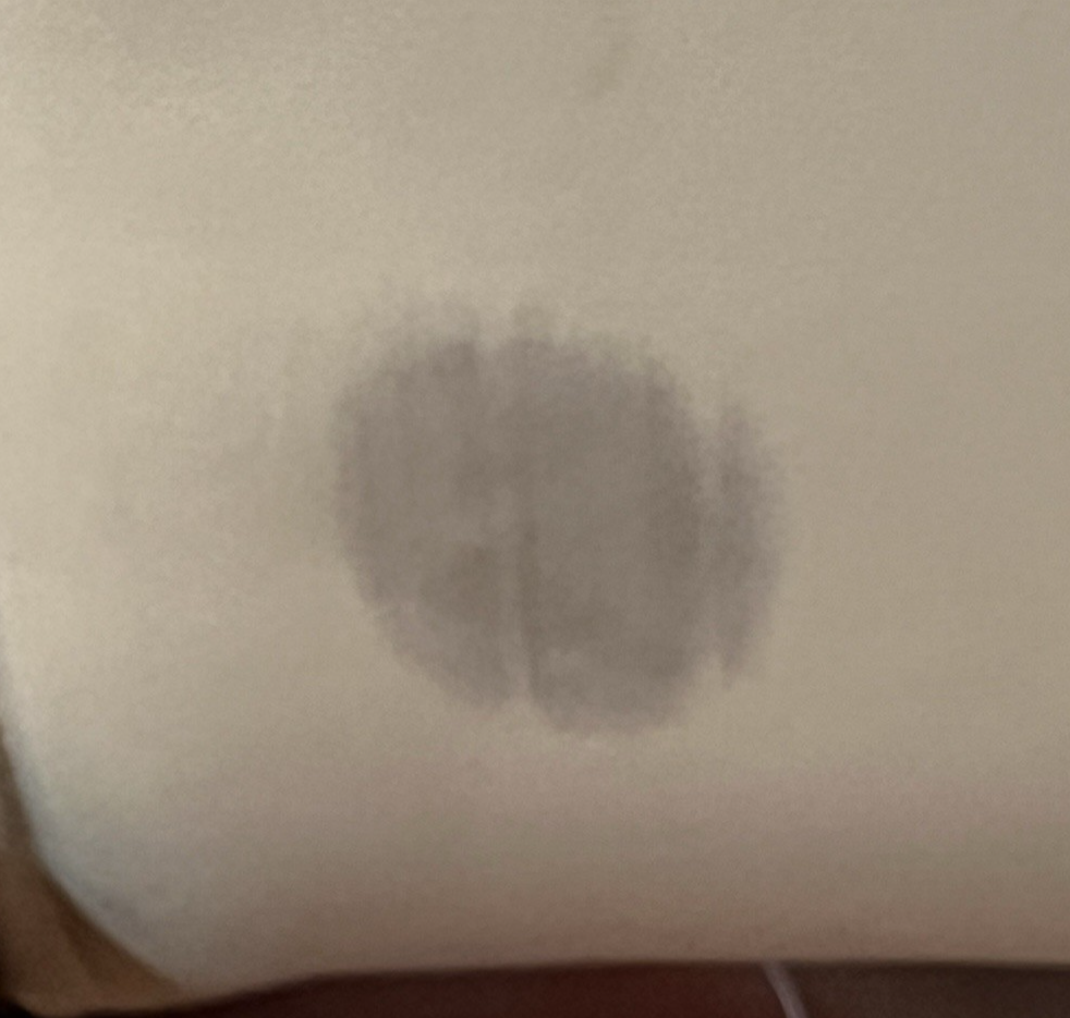 PAIR OF ART DECO STYLE UPHOLSTERED ARMCHAIRS & OTTOMANS