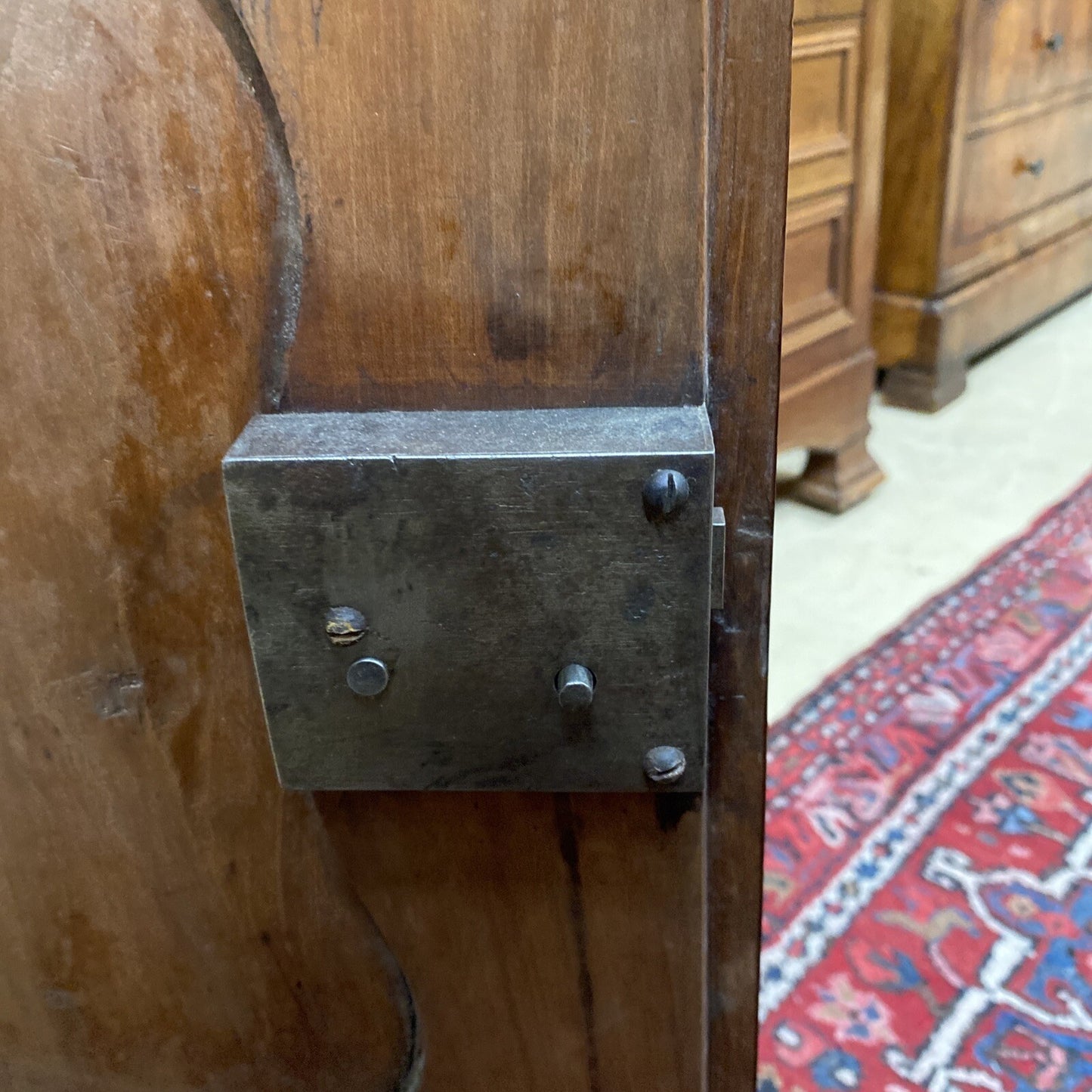 Antique French Provincial Louis XV Fruitwood Chest of Drawers Commode Sideboard