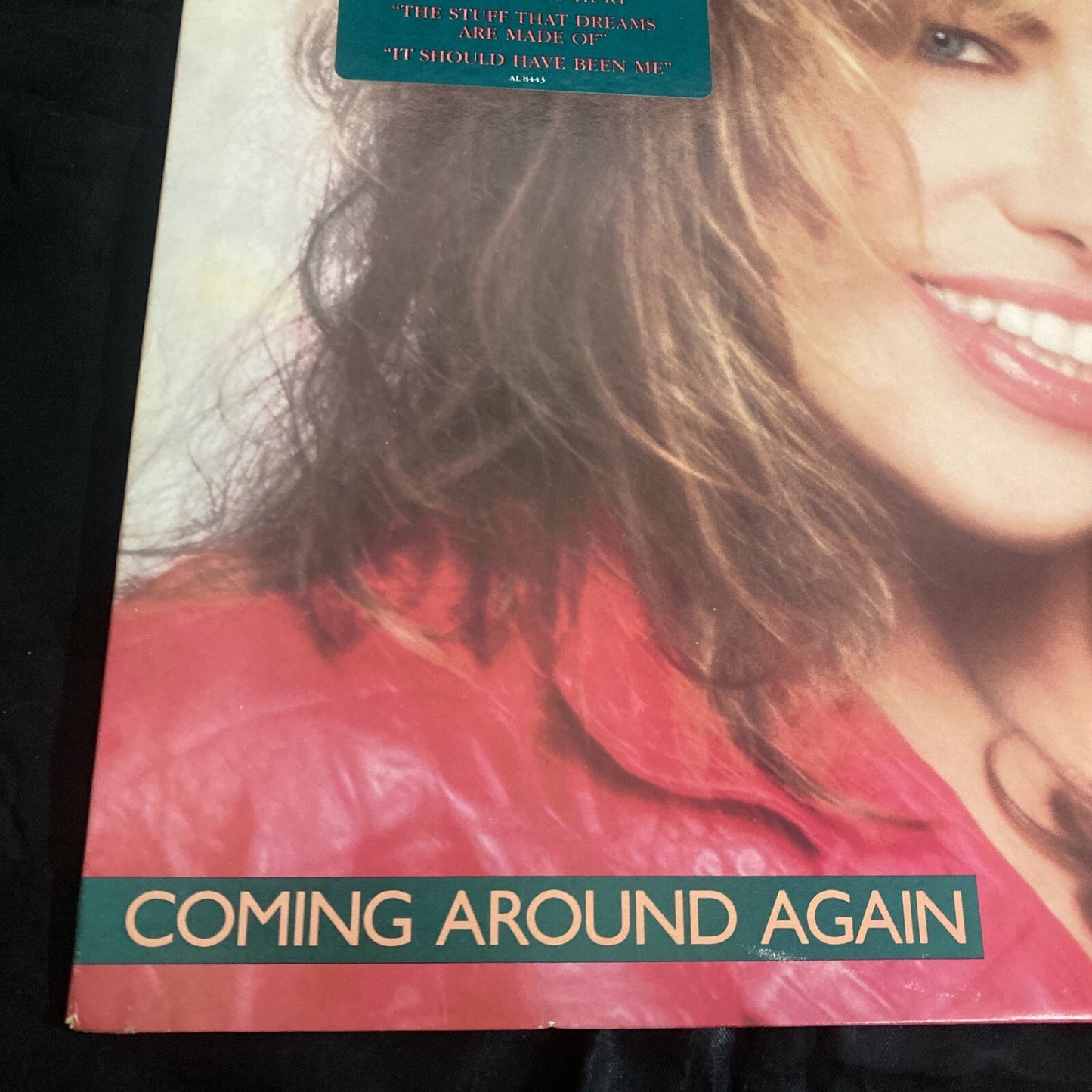 STAMPED PROMO Carly Simon Coming Around Again AL-8443 NM/VG+