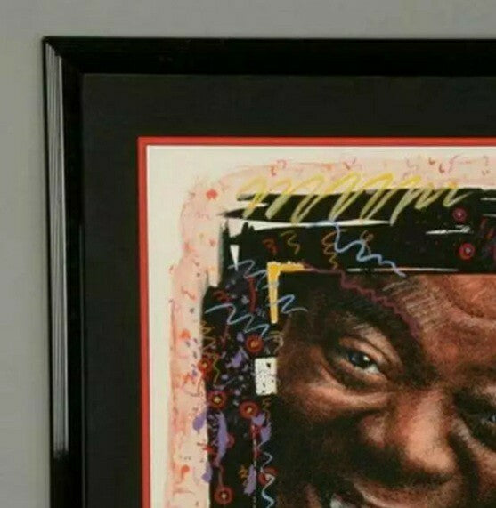 New Orleans Jazz Festival “POPS 1" Louis Armstrong Poster Signed Richard Thomas