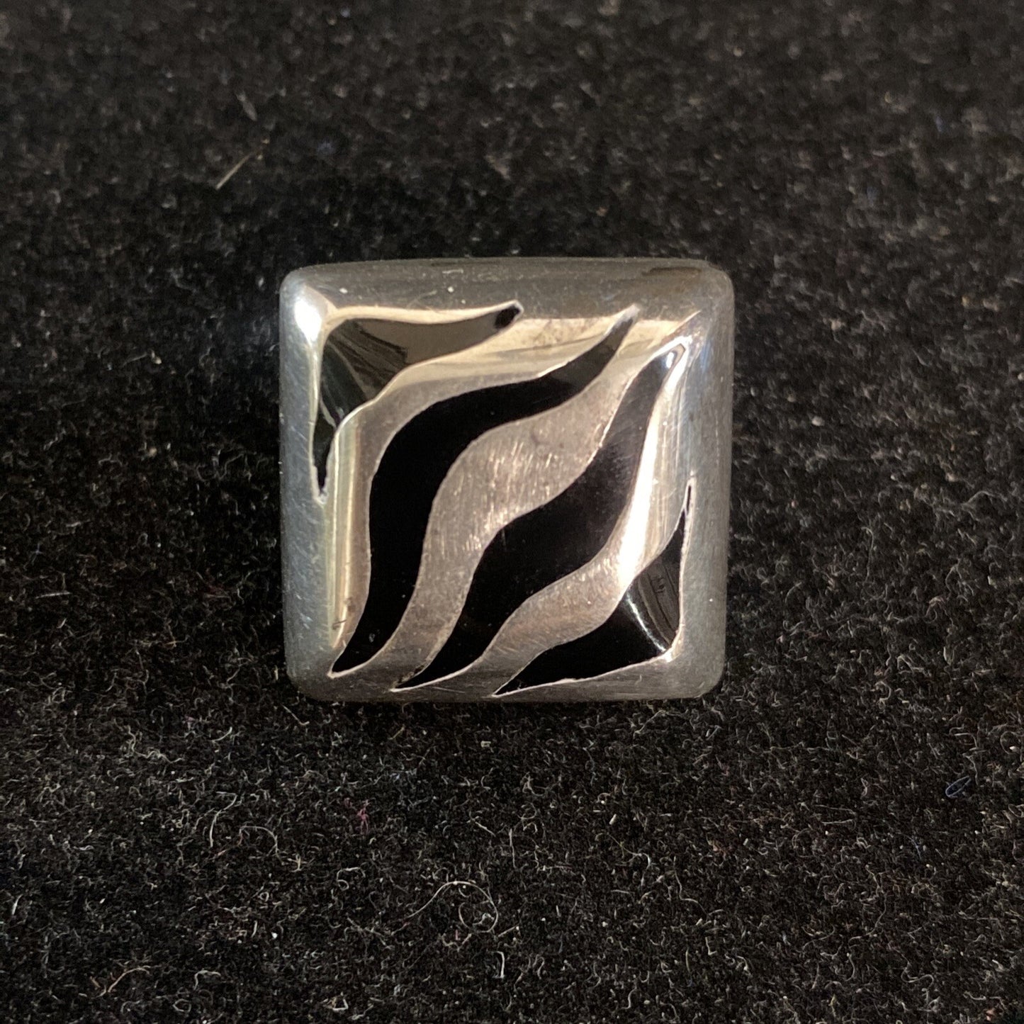 Sterling Silver 925 Square Stud Earrings 15.3g