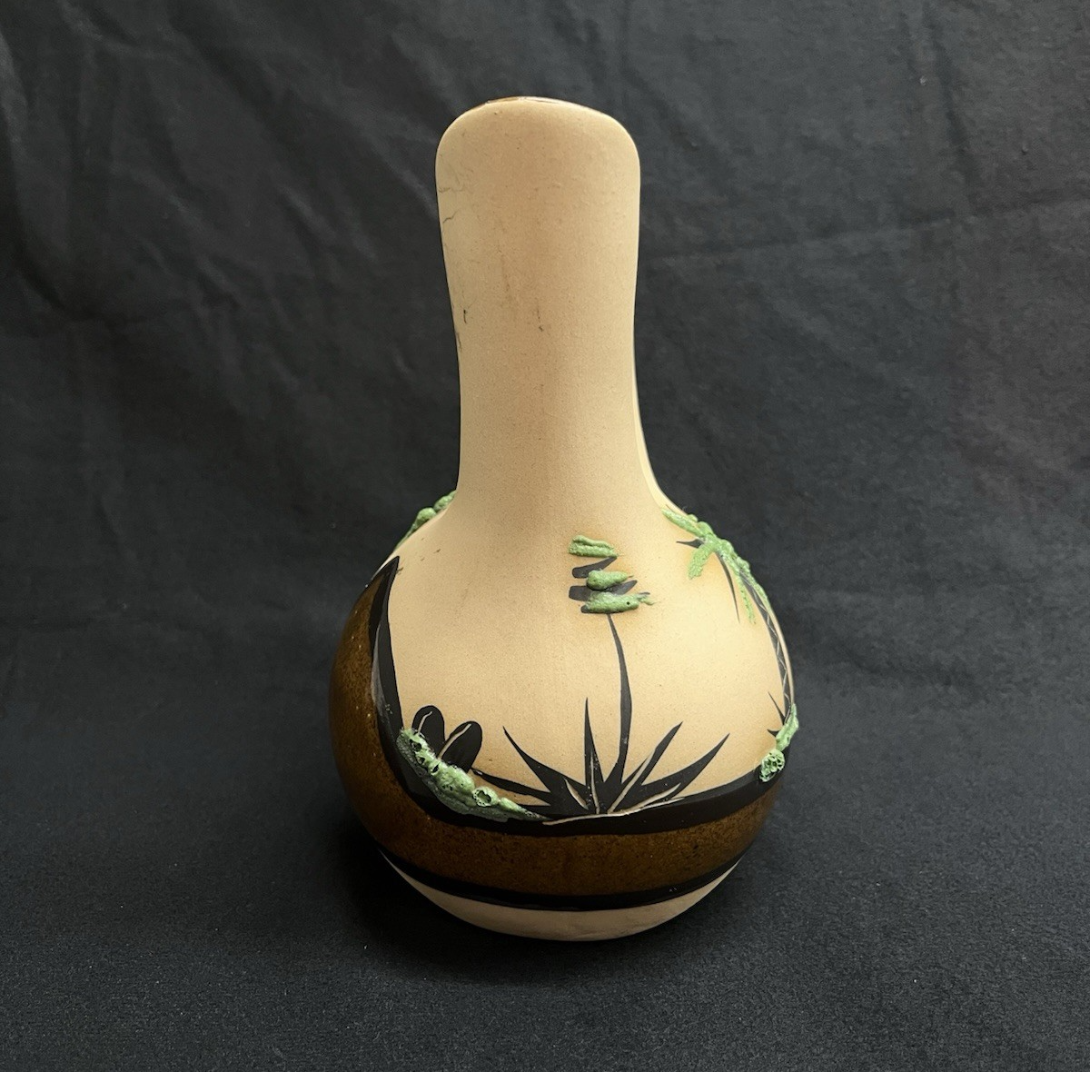 Signed Betty Selby Southwestern Native American Pottery Wedding Vase 7.75"