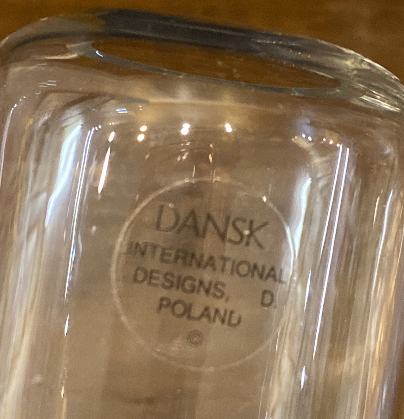 Dansk Glass Vases Set Of 4 BH305