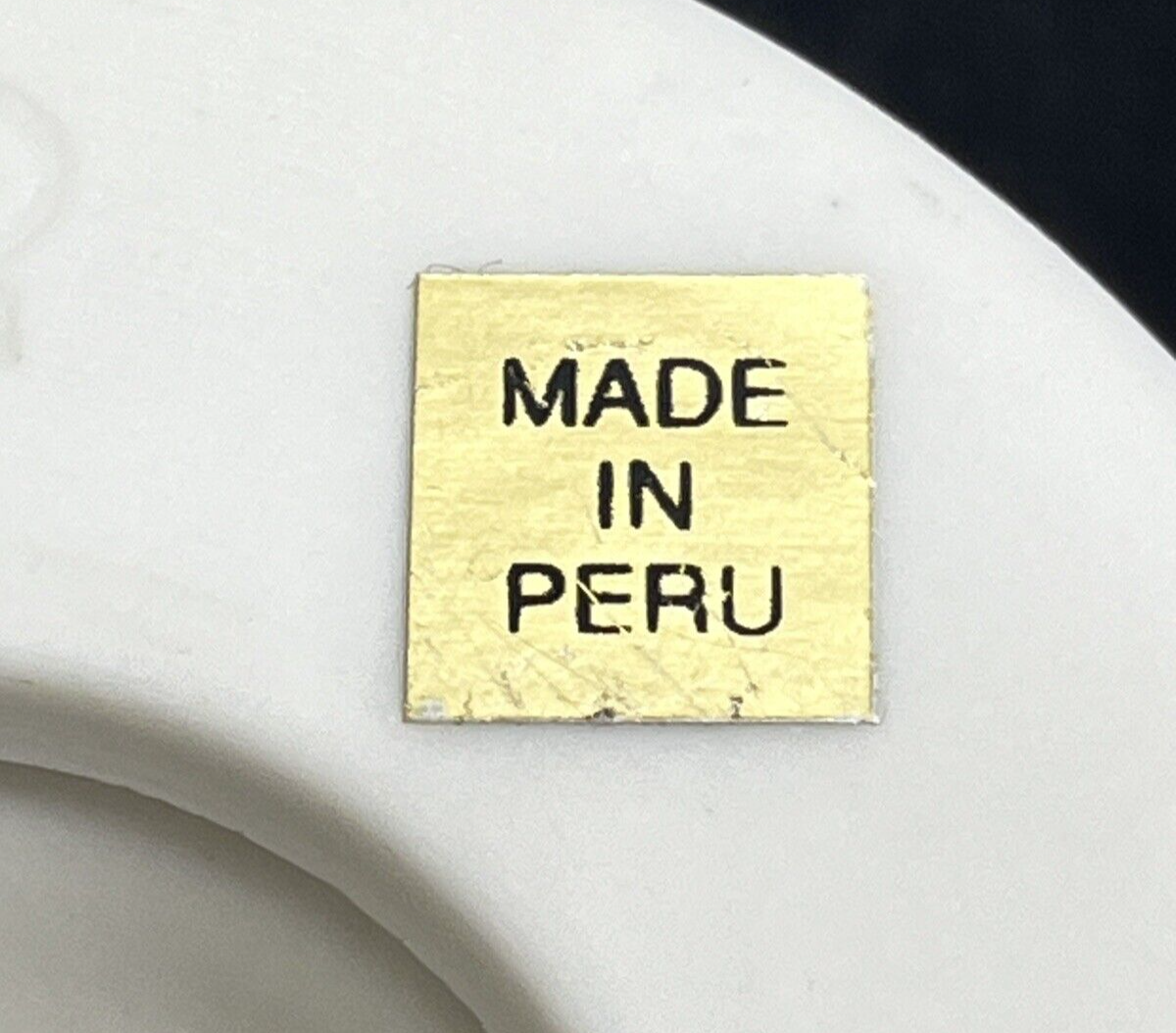 dbO Ware Raw Porcelain Pedestal Compote/Fruit Handmade in Peru 3.25 in