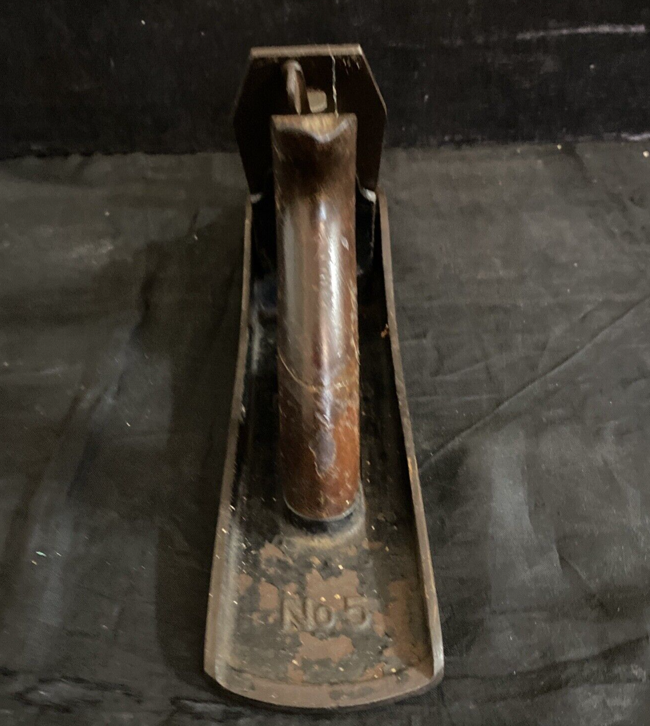 VTG Stanley Wood Block No.5 Bench Block Plane Marked "Bailey" Woodworking