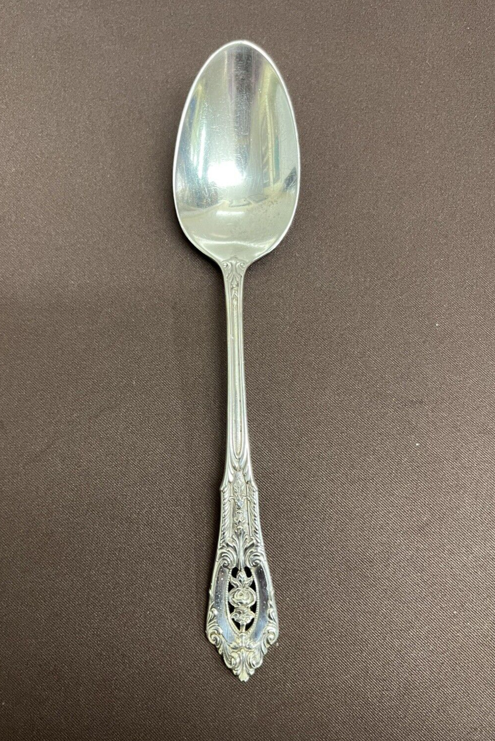 Rose Point by Wallace 26g Sterling Silver Teaspoon 6"