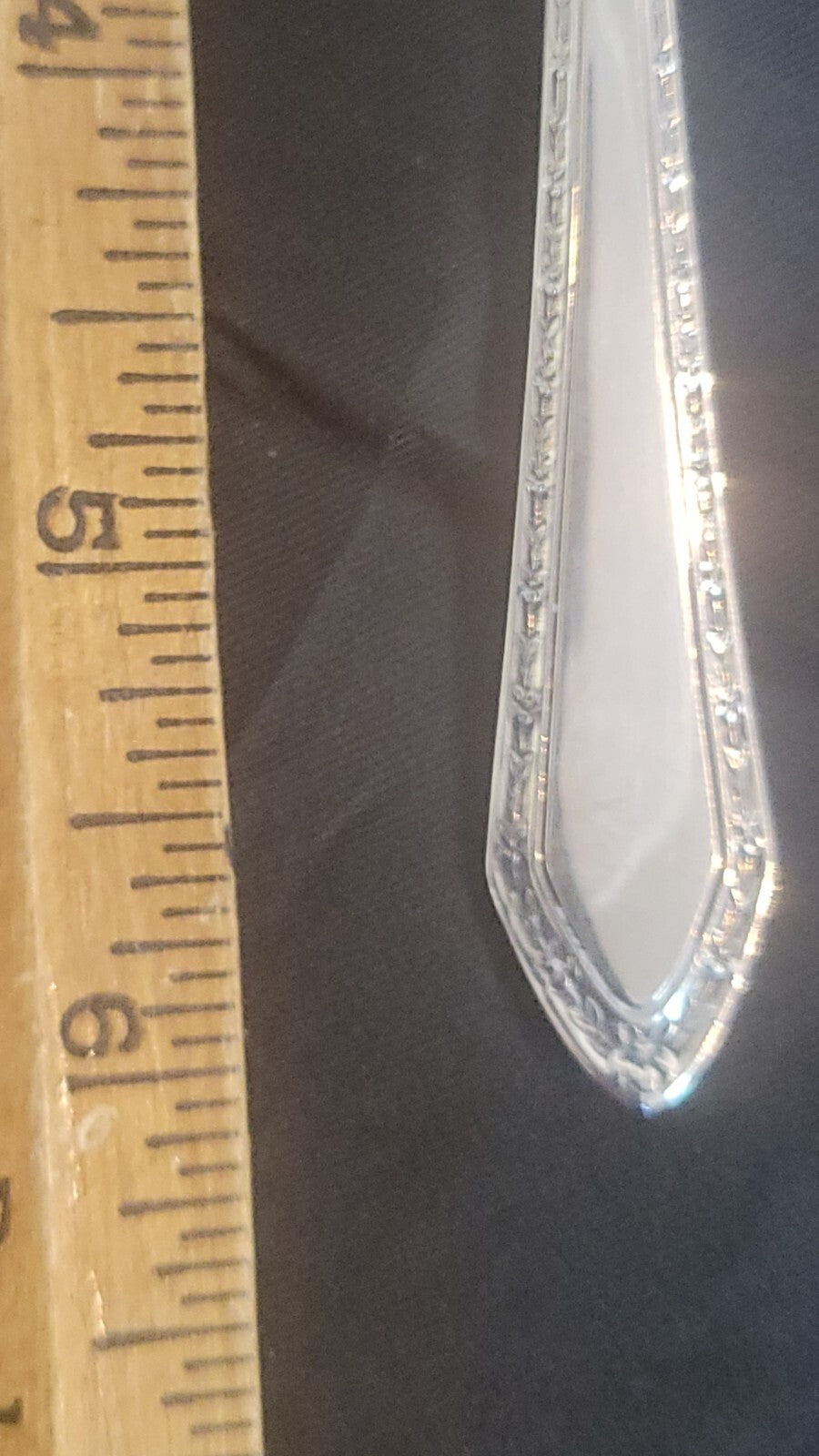 Sterling Silver Flatware - Wallace Orange Blossom 6" Sugar Spoon 1923