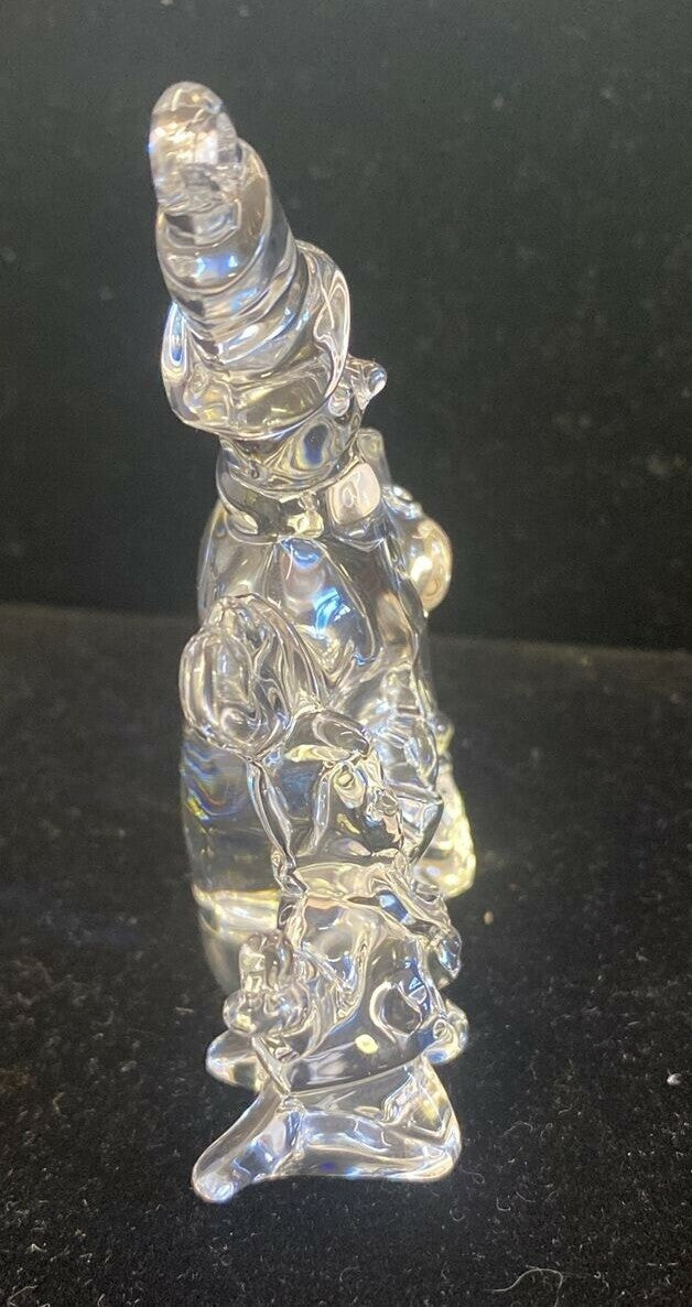 Waterford Crystal 2007 Christmas Wonders  JOLLY SNOWMAN ~ Ornament 142739