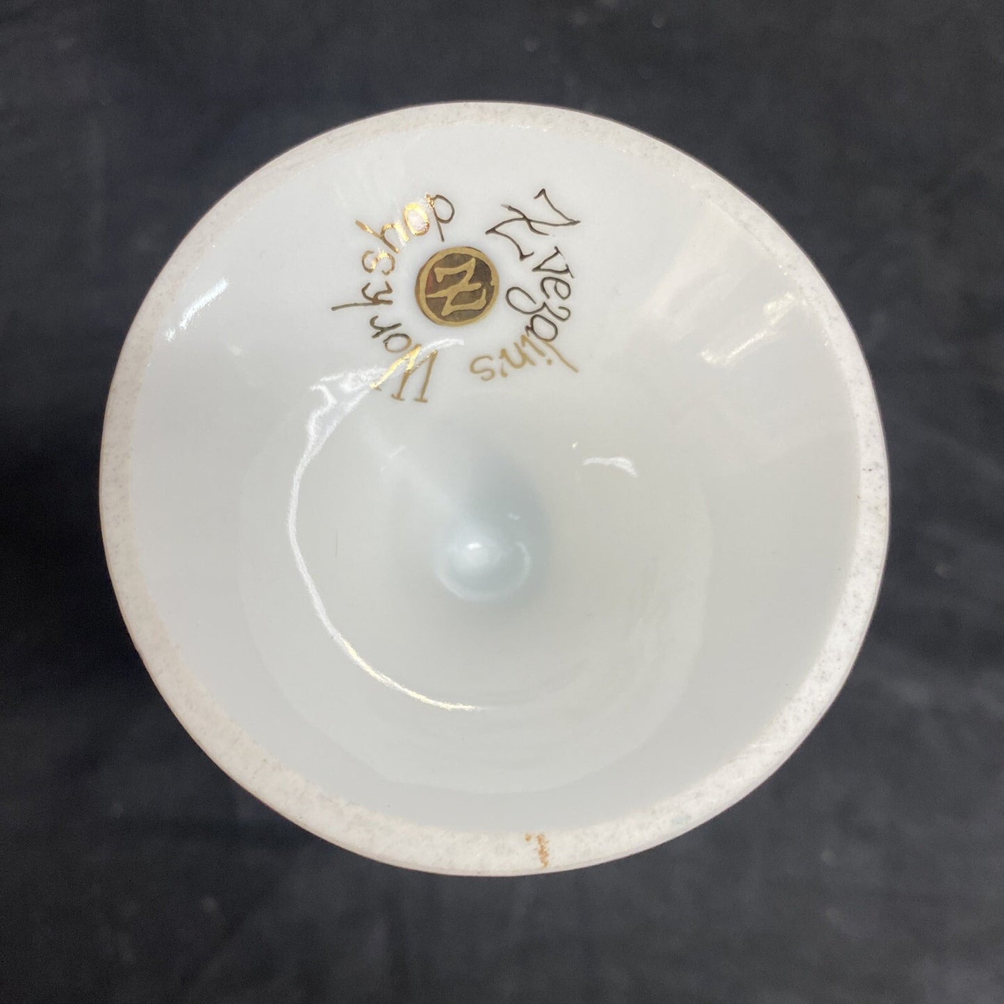 Faberge Kiddush Cup By Zvezdin’s Workshop Hand Painted Gold RARE $300