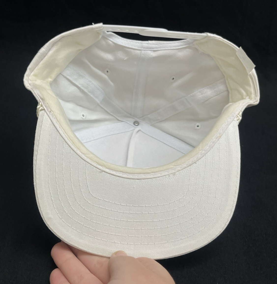 Vintage 100% Cotton NFL Washington Redskins Mascot Profile Snapback Canvas Hat