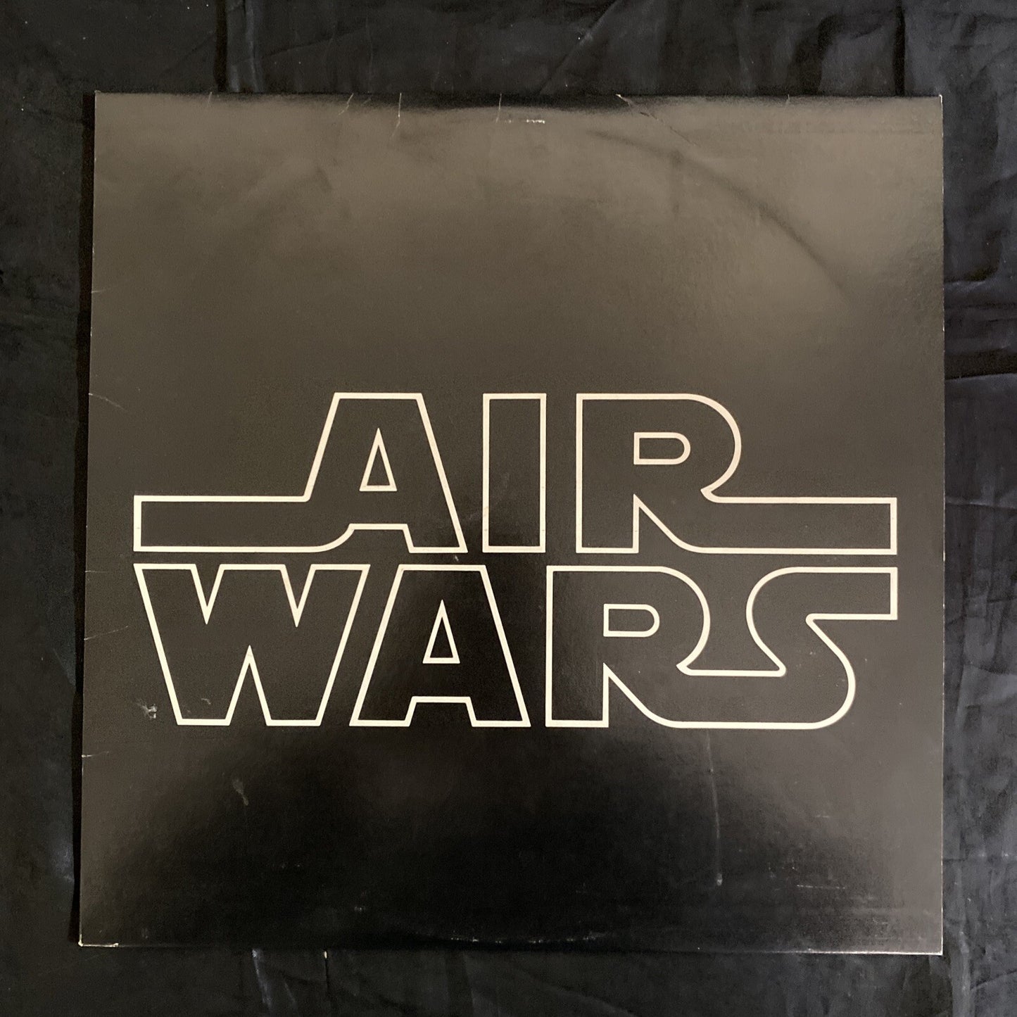WHITE LABEL PROMO "AIR WARS" John Long & Carter Davis ARISTA LP NM/EX ALS-07