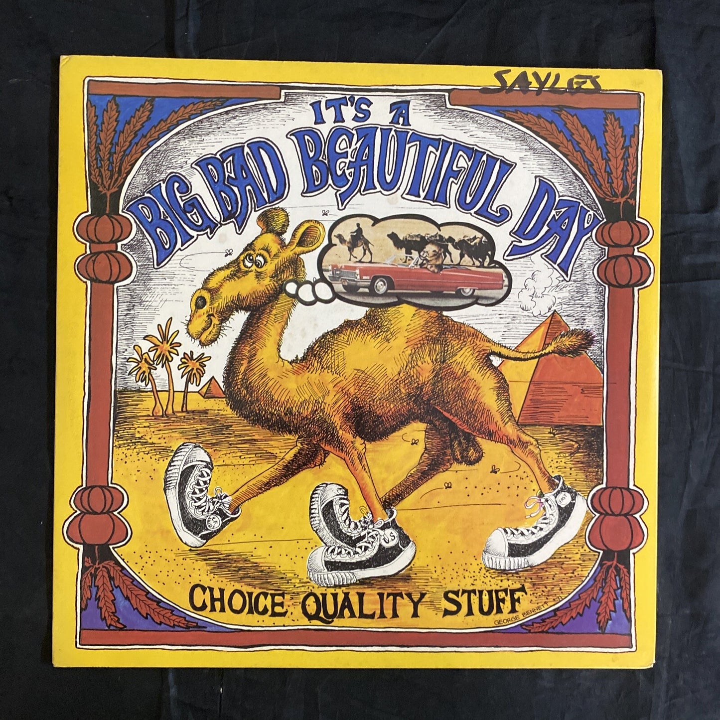 It’s A Beautiful Day Choice Quality Stuff LP Columbia 1st USA Press Psych NM/VG+