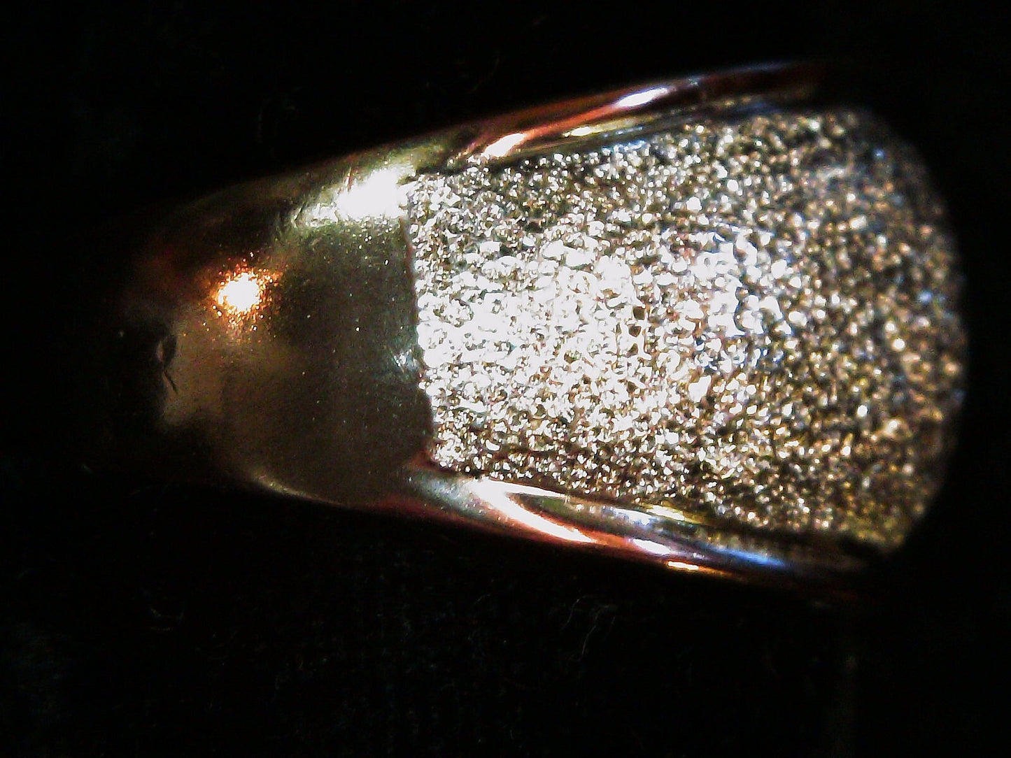 Sterling Silver 925 Dome Ring SZ 8.5 5.7g