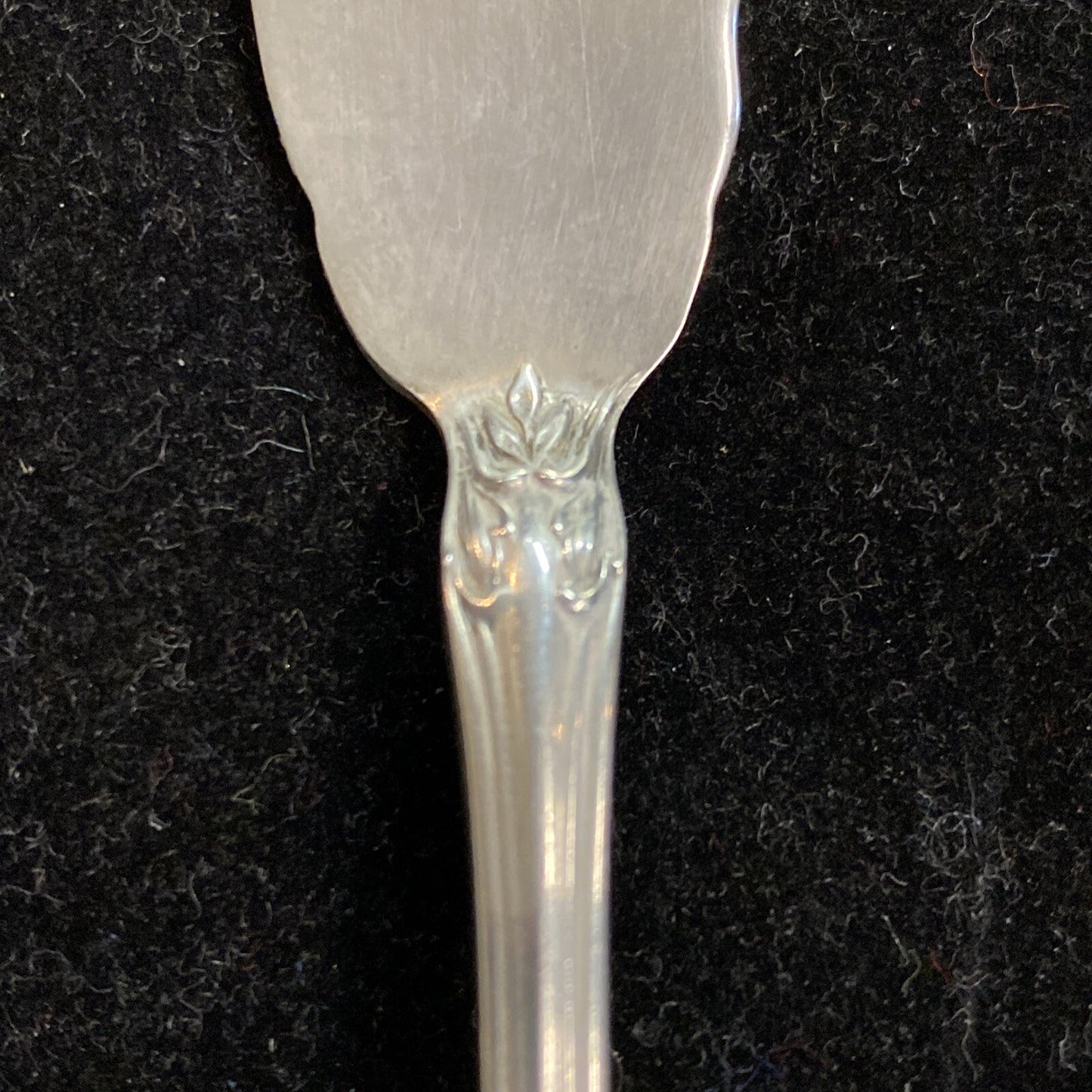Alvin Sterling Silver 7 1/8" Chateau Rose Master Butter Spreader No Mono 34.7g