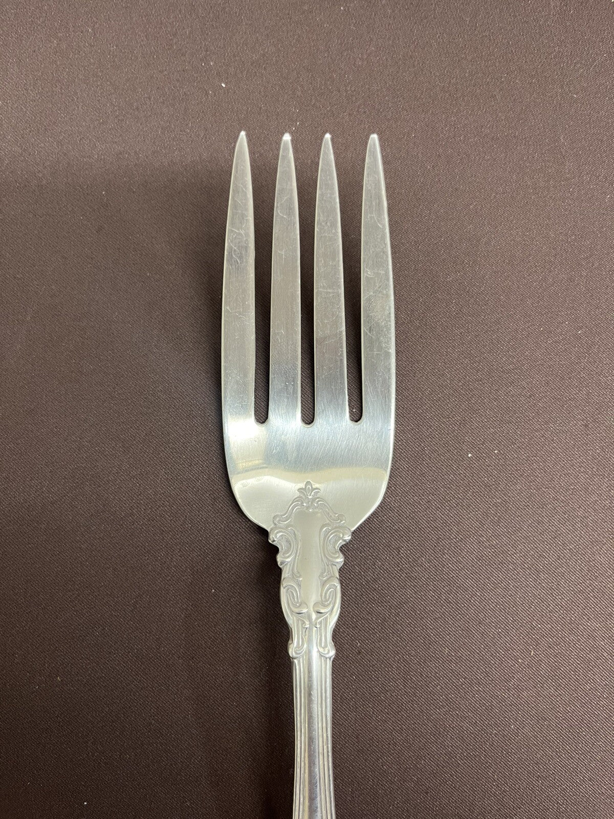 Chantilly by Gorham 77g Solid Sterling Serving Fork 8.5"