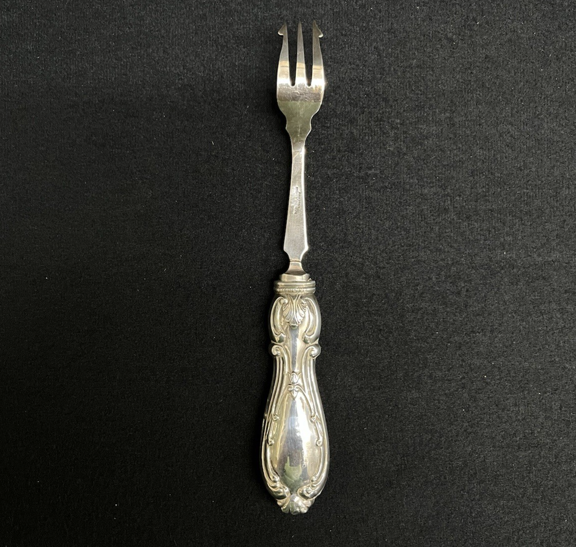 Orleans by Michael C. Fina Sterling Silver Pickle Fork w/ Hollow Handle 7 3/8"
