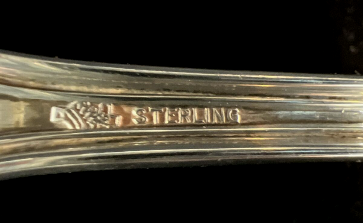 Mary Warren by Manchester Silver Co. Sterling Silver Gravy Ladle 6" 30g Mono ELF