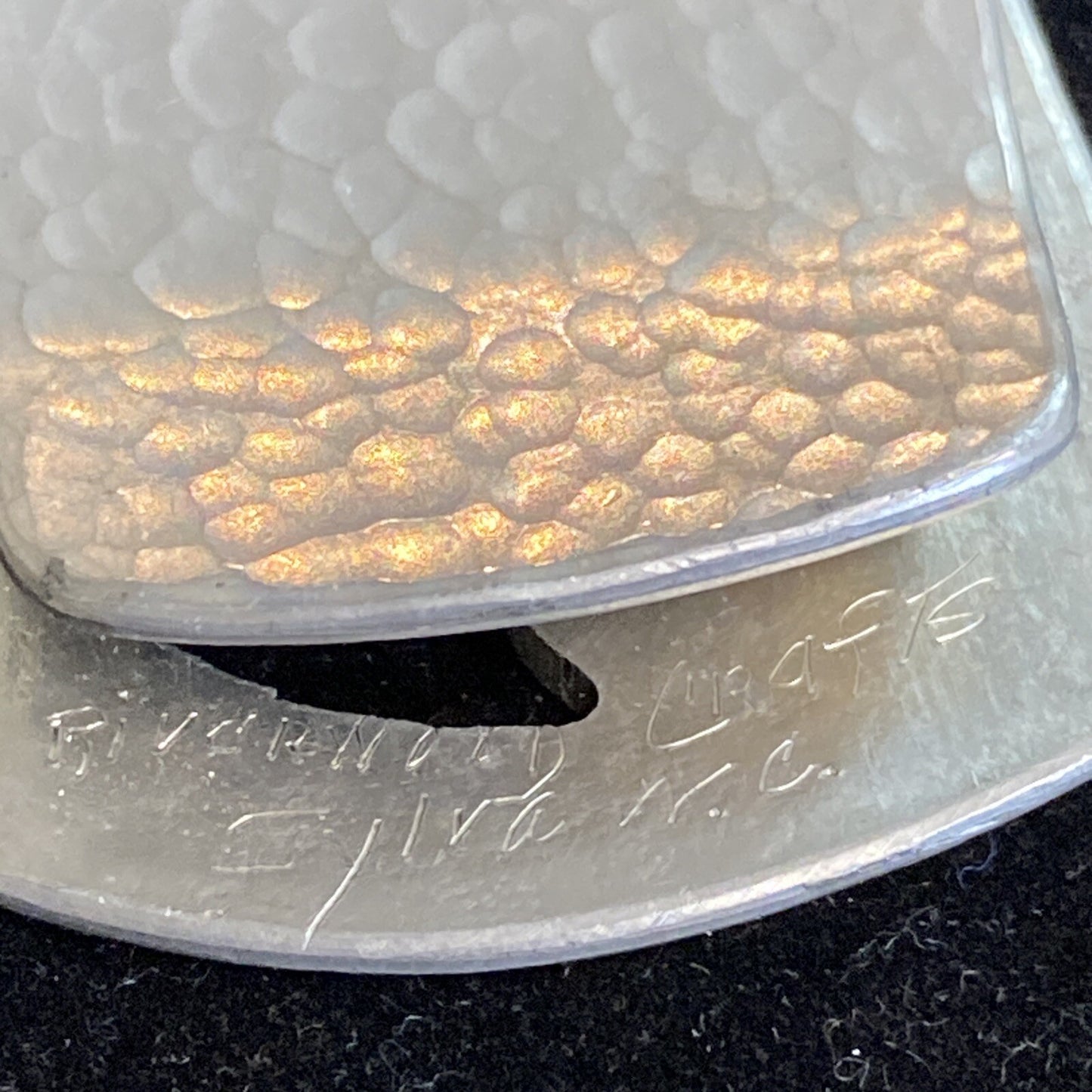 Riverwood Crafts Sylva N.C. Squirrel Money Clip