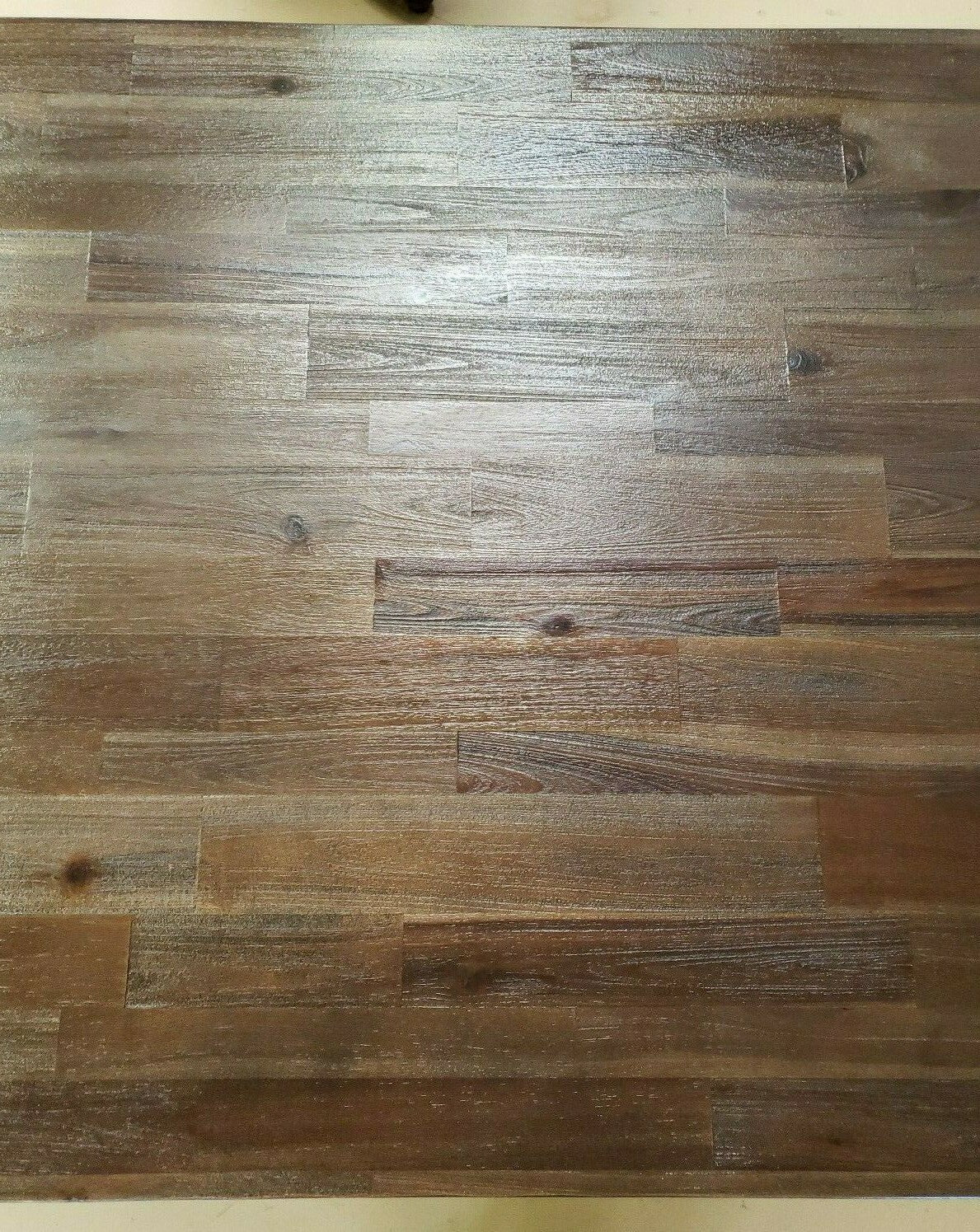 Urban Loft 78" Dining Table Dark Brown