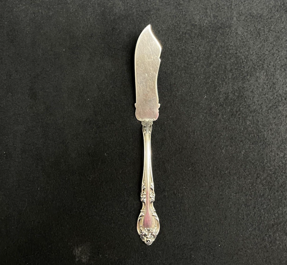 Melrose by Gorham 38.21g Sterling Silver Flat Handle Master Butter Knife 7 in