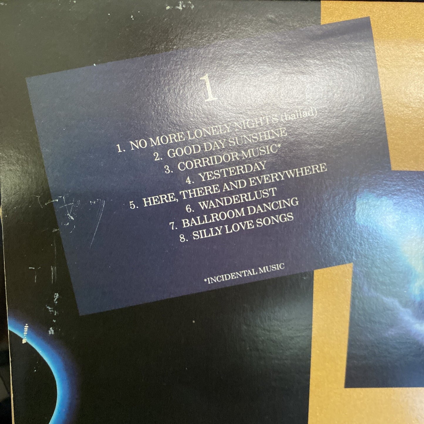 NM PROMO!! Paul McCartney 1984 LP  'Give My Regards To Broad Street'  Beatles