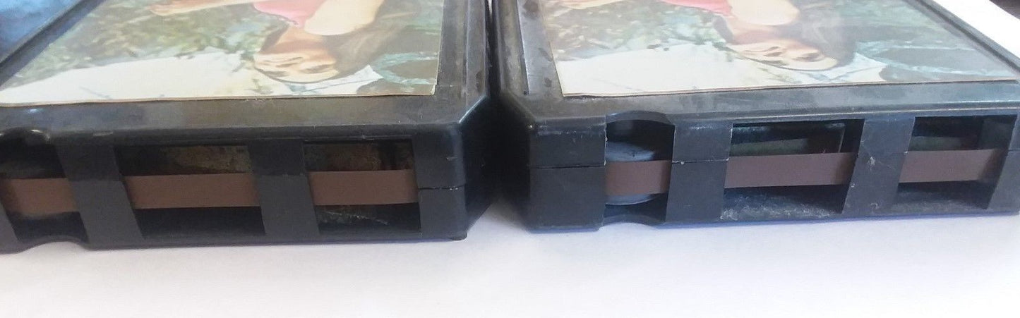 Lot of 2 Beatles the best of rock & roll Vol. 1 & 2 Eight track tape