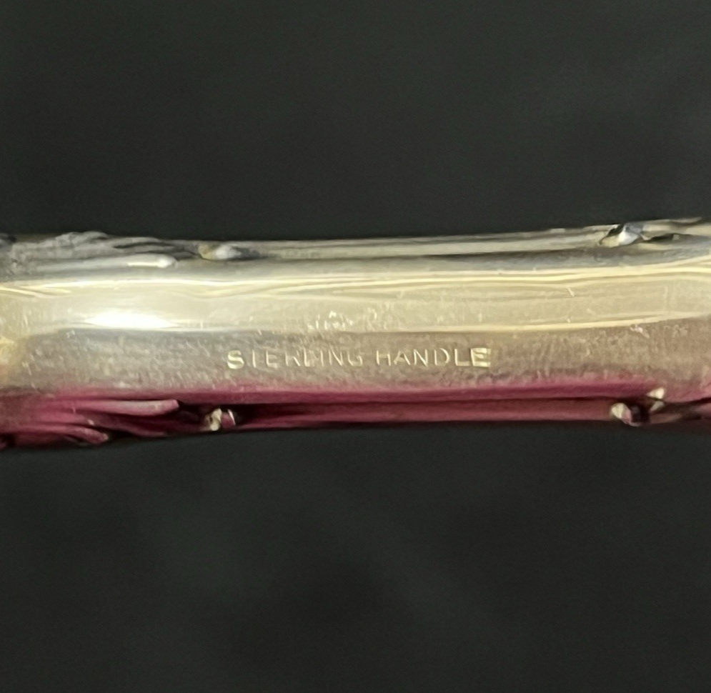 Melrose and Gorham Sterling Silver Pie Server 10 3/8 in - 103.81g