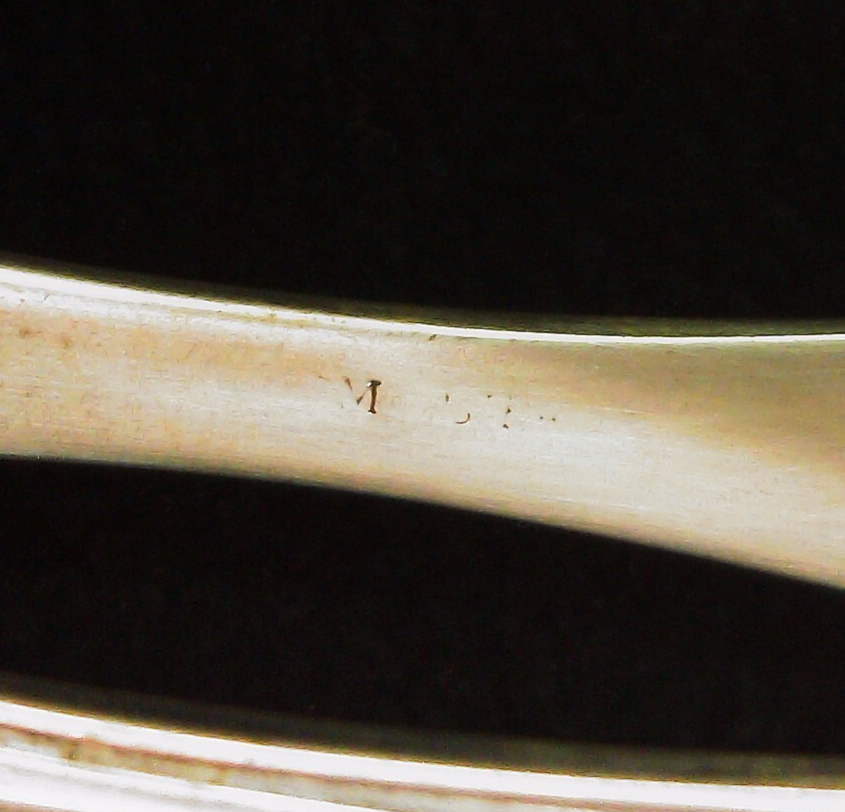 Melrose by Gorham 27.34g Sterling Silver Sugar Tongs 4"