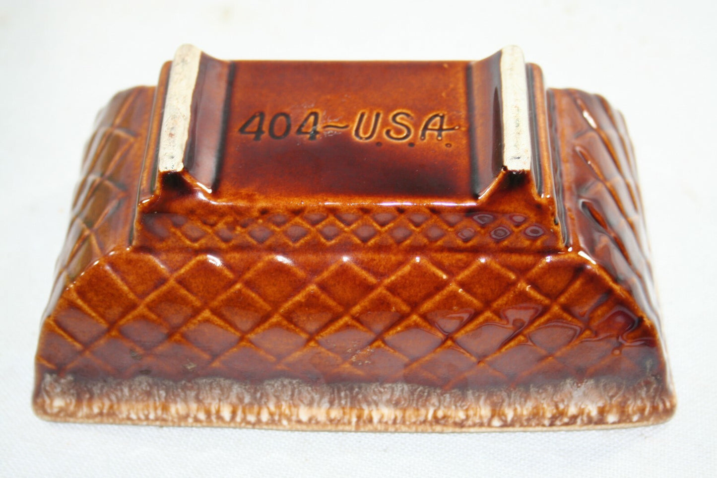 Vintage Brown Shawnee Planter 404 7''