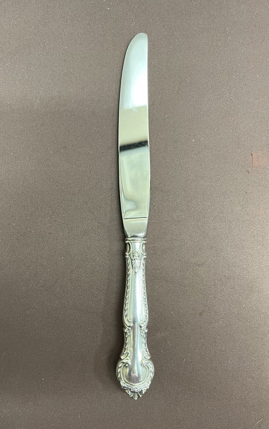 Gorham English Gadroon 8 7/8" New French Hollow Knife 64.5g each Beveled Blade