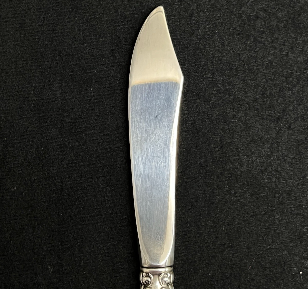 Melrose by Gorham 44.04g Sterling Silver Hollow Handle Master Butter 6 3/4 in