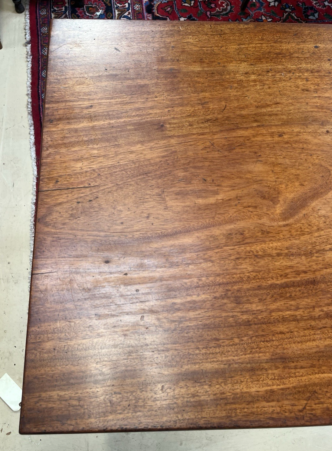 ANTIQUE ENGLISH PERIOD GEORGE III MAHOGANY ARCHITECTS DESK WRITING WORK TABLE