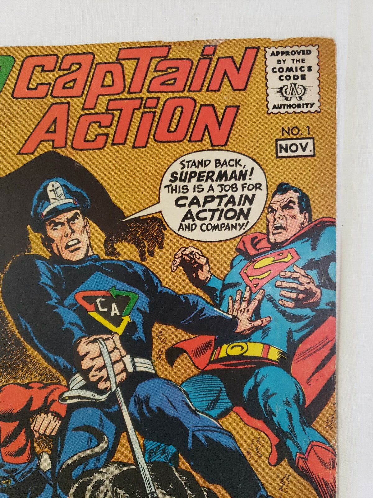 Captain Action #1 Silver Age DC