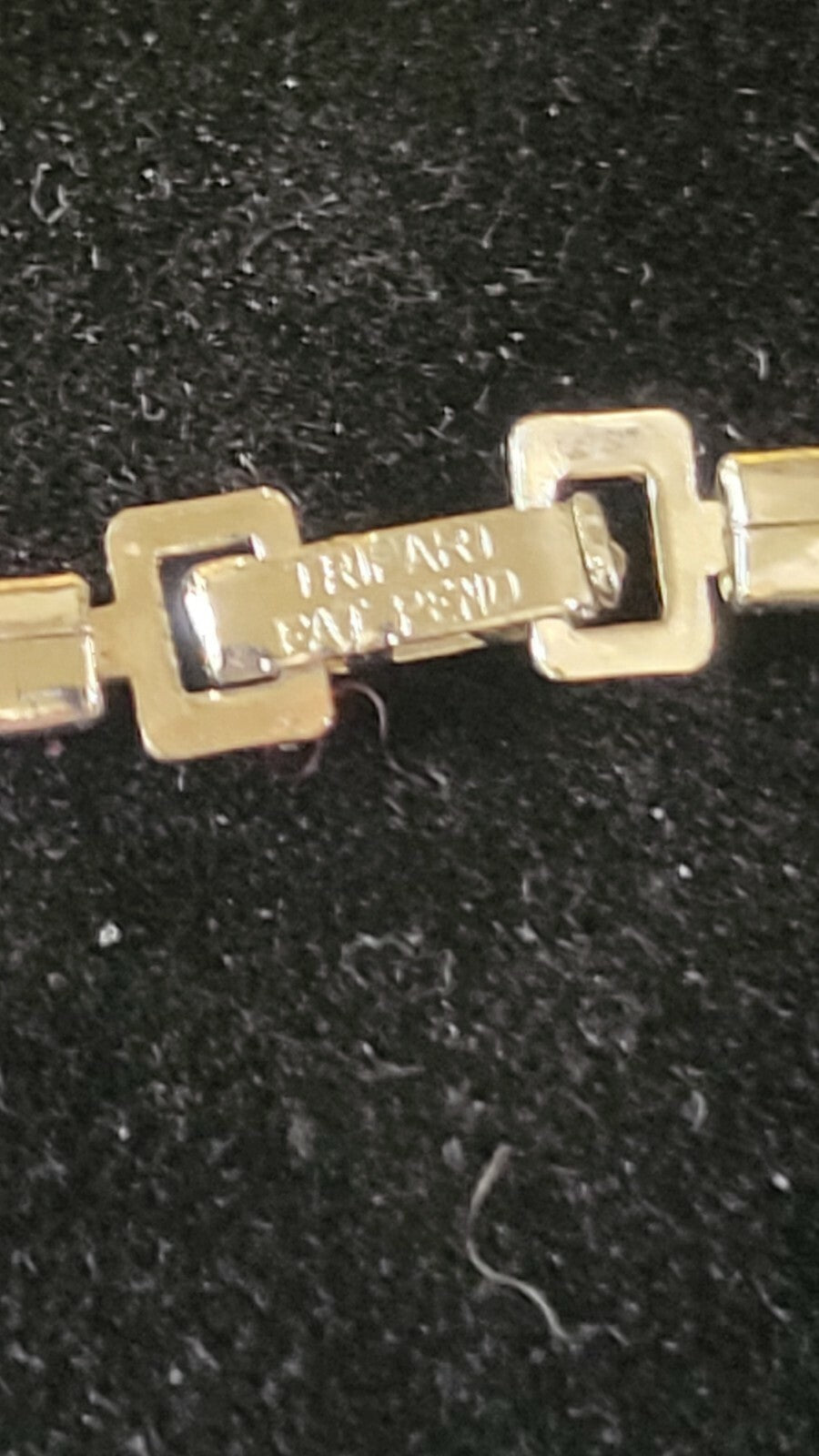 1951 TRIFARI "Spring Fantasy" Necklace 15" Choker Silver w Clear Rhinestones