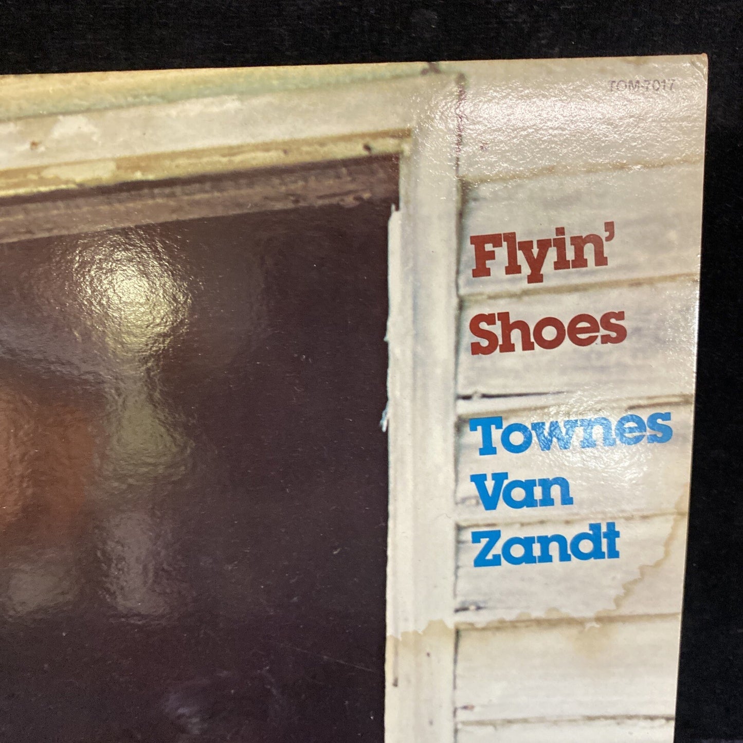 RARE PROMO VG/EX TOWNES VAN ZANDT Flyin' Shoes TOMATO LP TOM-7017