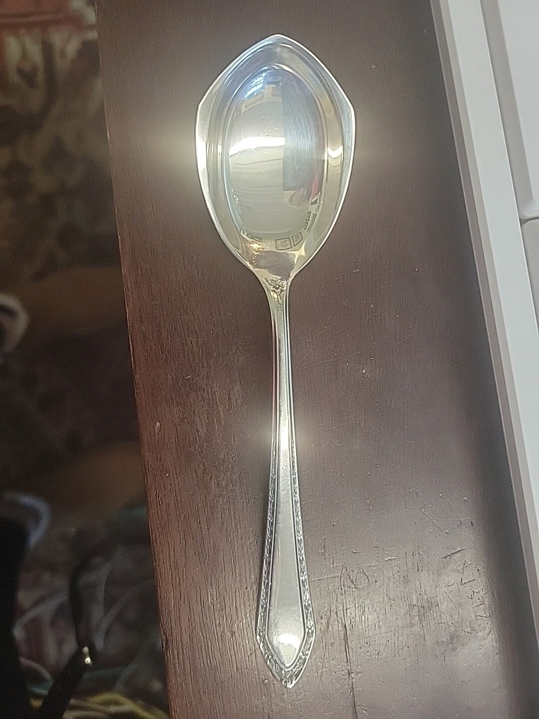 Sterling Silver Flatware - Wallace Orange Blossom 6" Sugar Spoon 1923